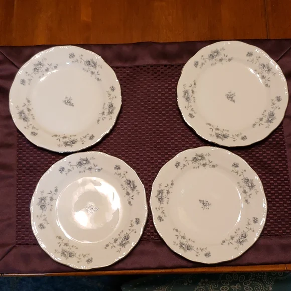 Johann Haviland Blue Garland Bread Plate (4pcs) - Picture 1 of 4